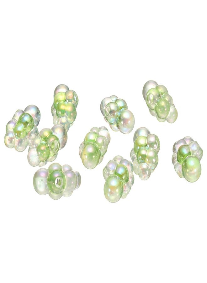 CoCud Bubble Clusters for Miniature Dollhouse Bathtub, 1:16 Scale Acrylic Matte Green Bubbles - (Applications: for DIY Craft, Fairy Beach Decor), 10-Piece - Image 1